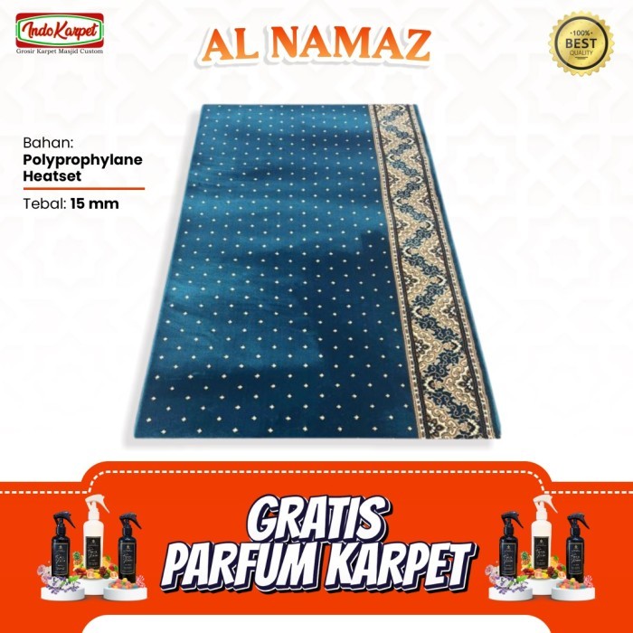 Karpet Masjid Tebal 15mm Al Namaz Meteran / Karpet Sajadah