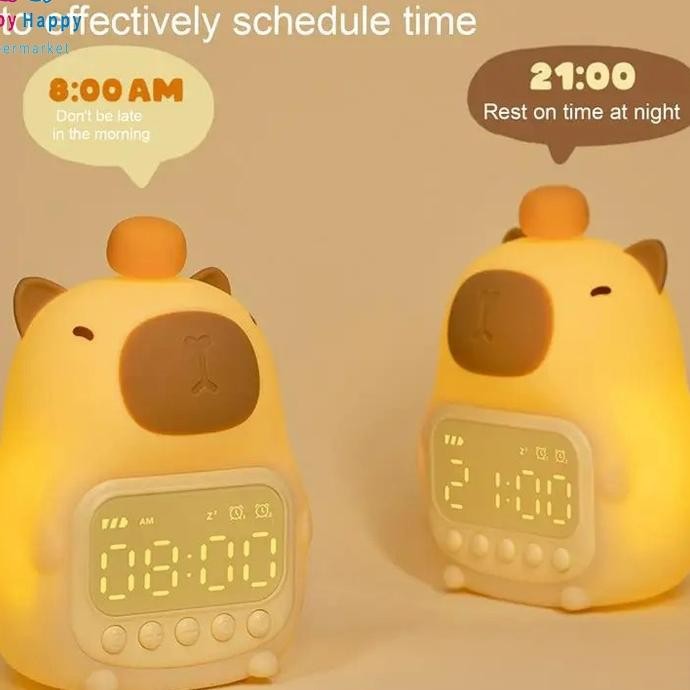 Lampu Tidur Apibara Dengan Jam Dital Lampu Amar Bayi Lucu Ilion Anaana Lampu Tidur Bayi Ii Ulang Lam