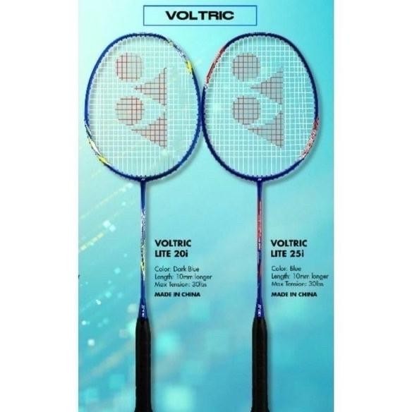 RAKET BADMINTON YONEX VOLTRIC LITE 20i - VOLTRIC LITE 25i ORIGINAL Terlaris