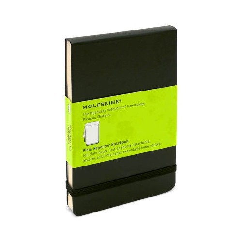 

MOLESKINE Pocket Plain Reporter Notebook Hard Cover