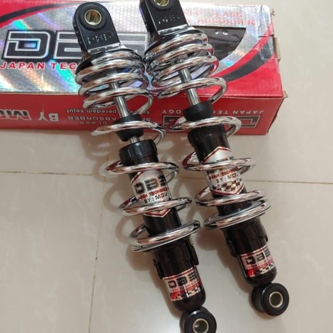 SHOCK SOK BELAKANG DBS CHROME REVO BLADE SUPRA KHARISMA DLL 340MM Terlaris
