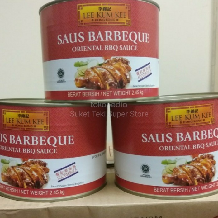 

LEE KUM KEE ORIENTAL BARBEQUE SAUCE CHINESE SAUS CHARSIU 2.45KG KALENG KODE 559