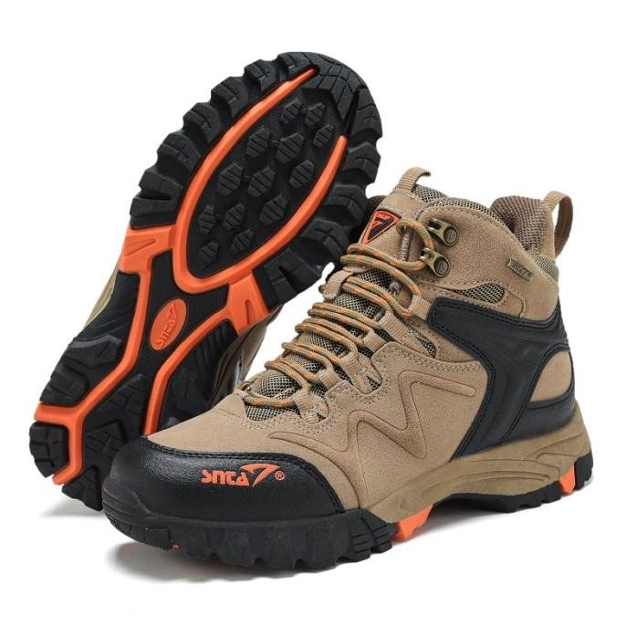Sepatu Gunung Boot SNTA Tipe 469 Warna brown - Sepatu Outdoor Hiking Terlaris