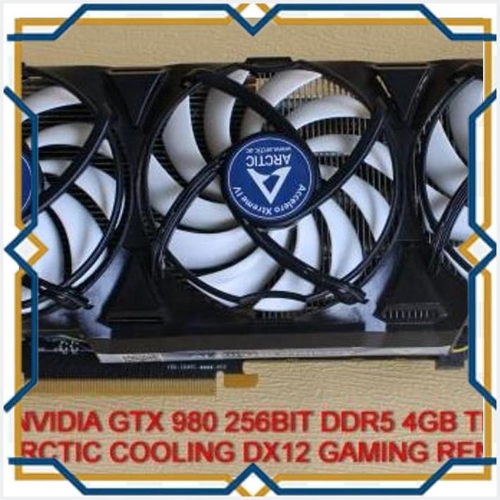 [dad] vga nvidia gtx 980 256bit ddr5 4gb triple 3 fan zotac gaming ultra ok