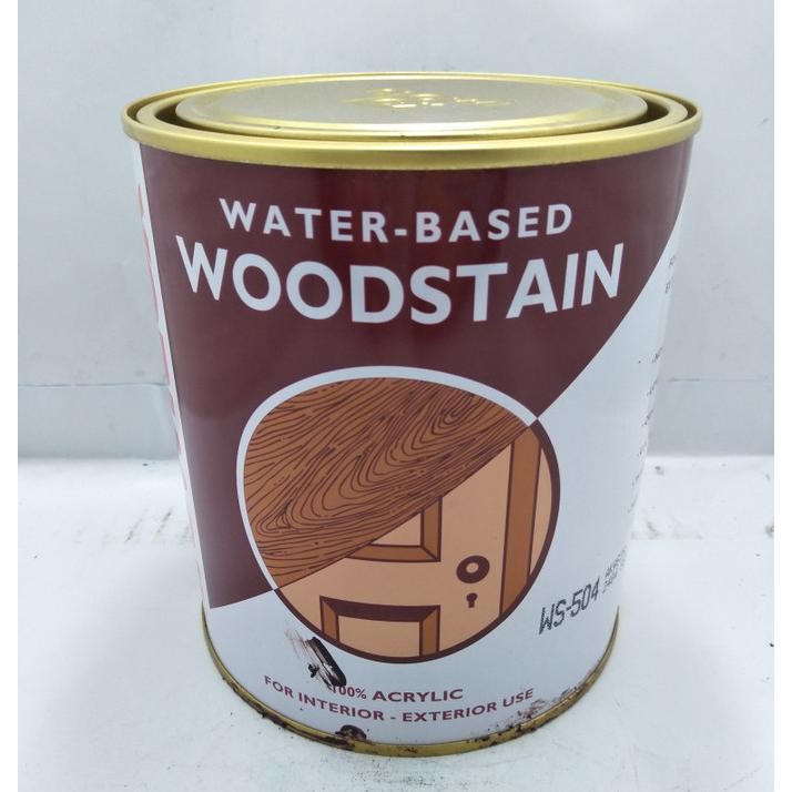MOWILEX WOODSTAIN CLEAR FINISH WATER BASE / PELITUR KAYU