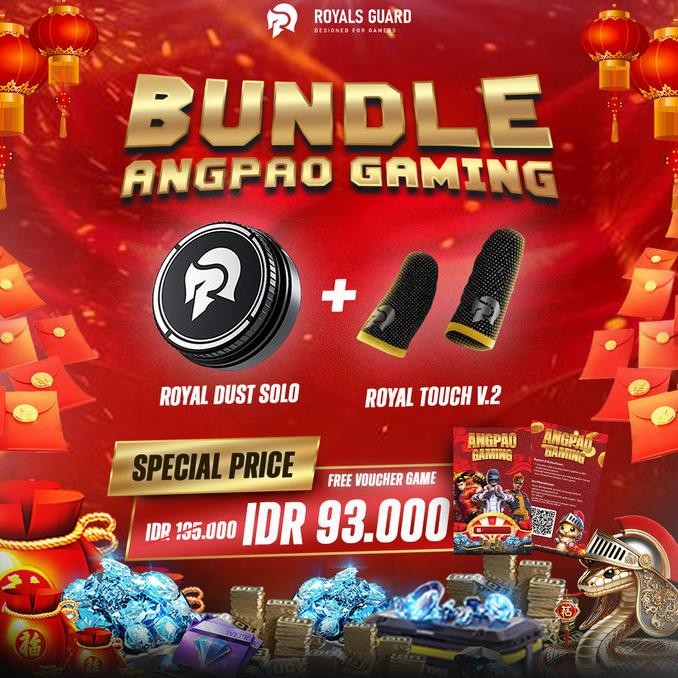 

Sale Angpao Gaming Bundle - Bundle Royals Dust Solo + Royals Touch V2 Bonus Angpao Untuk SetiapPembelian