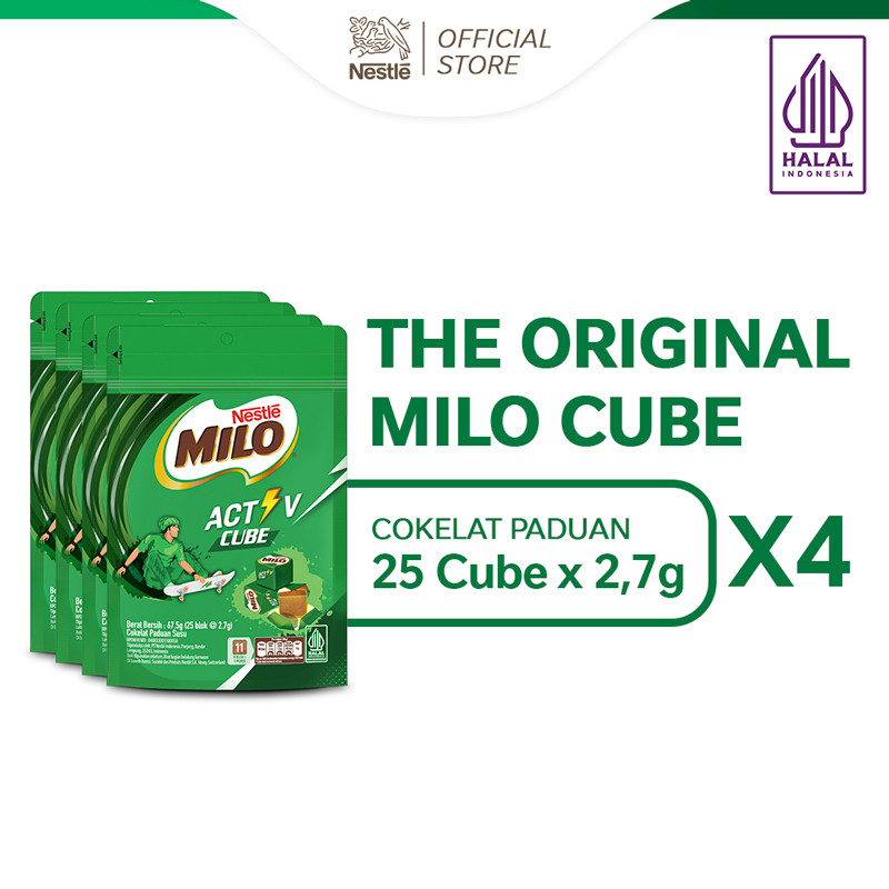 

MILO Activ Cube 67.5gr x4