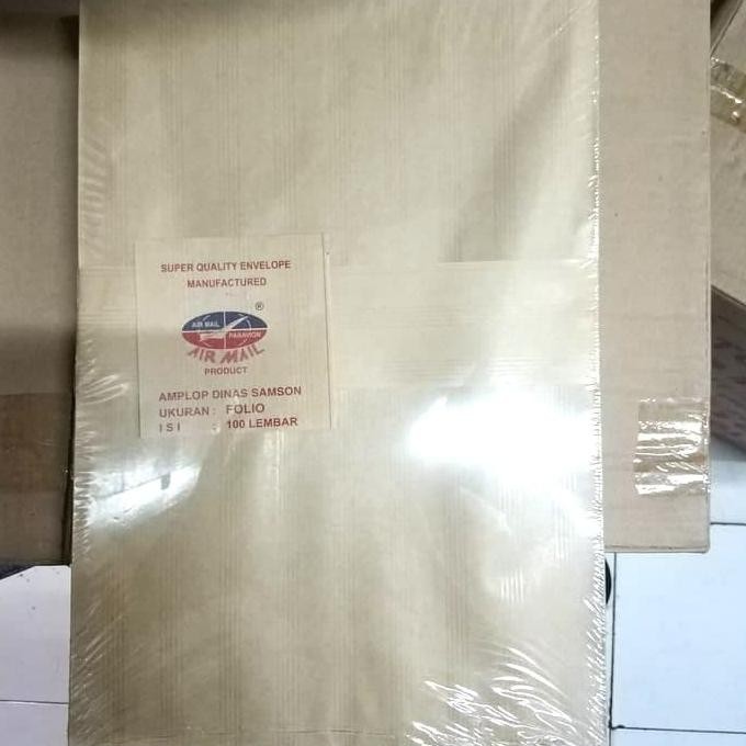 

Sale Amplop Coklat Folio Airmail