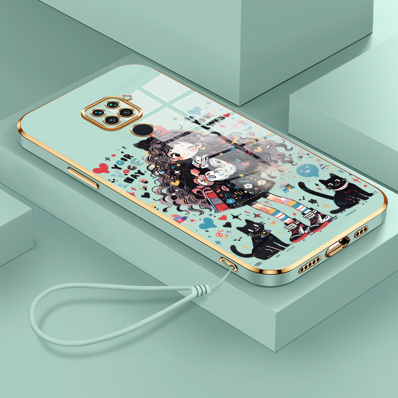 Casing Hp Untuk Xiaomi Redmi Note 10 Note 10s Note 10 Pro Note 9 Note 9s Note 9 Pro Case Softcase Ke