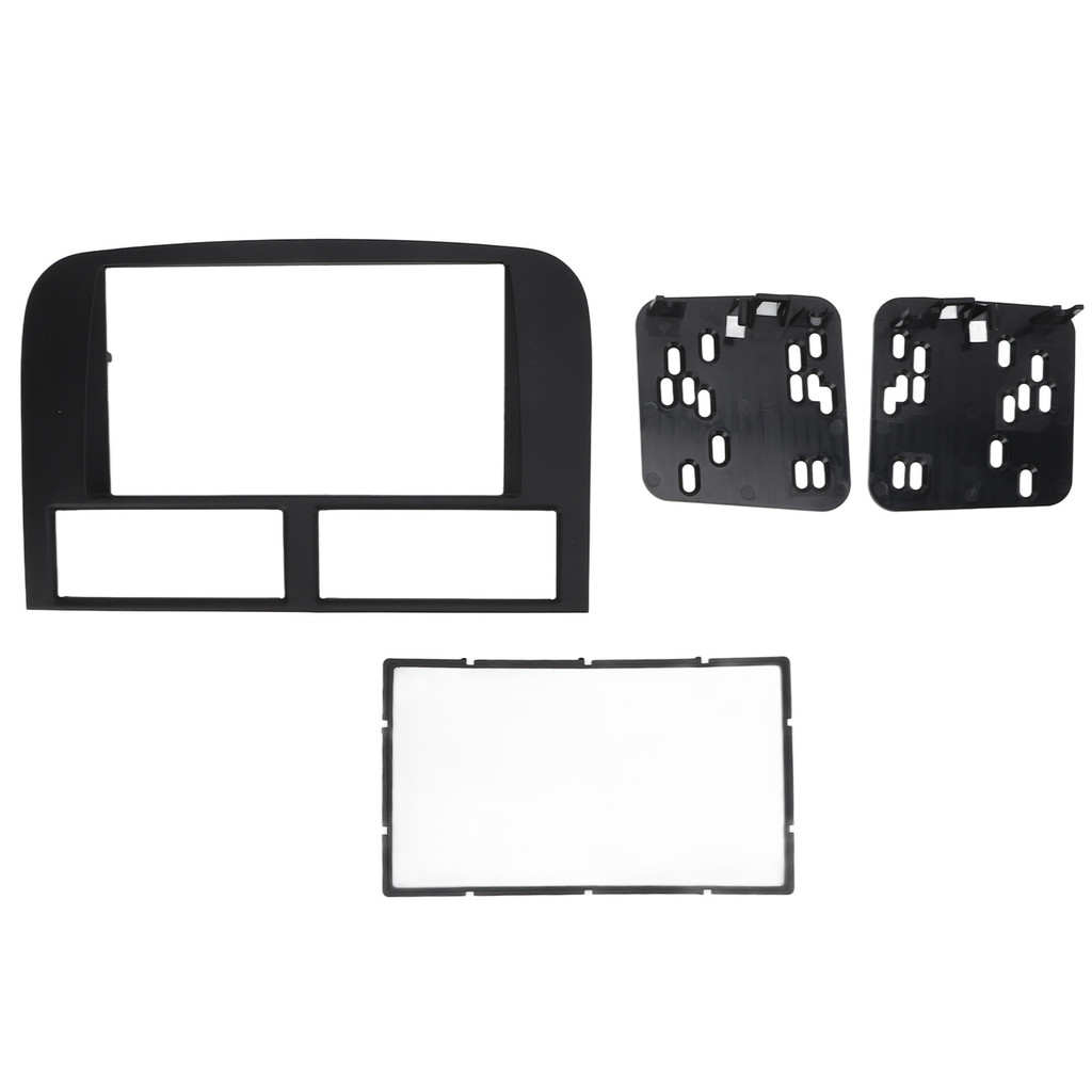 BHS Dashboard Installation Trim Kit 2 Din Stereo Radio Bezel Replacement for  GRAND CHEROKEE 1999‑20