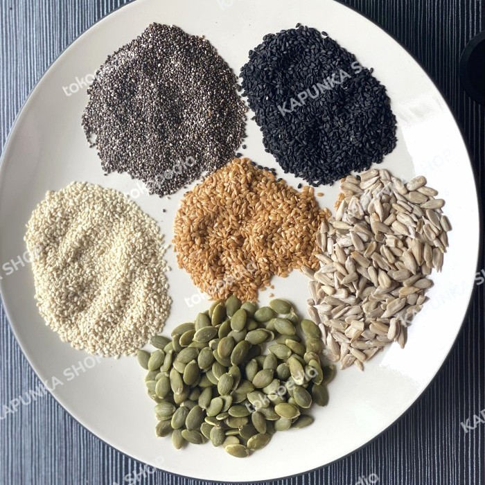 

Mix Seed Essential 500Gr/ Mix Six Seed 500Gr #Gratisongkir #Sale #Discount