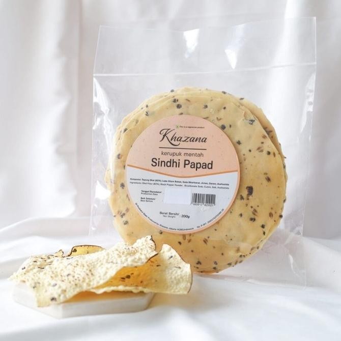 

`````````] SINDHI PAPAD KHAZANA 500G / Kerupuk Mentah Khas India