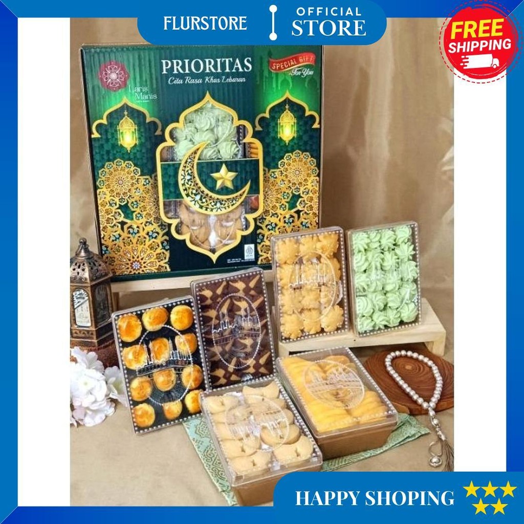 

Laris Manis Prioritas - Kuker Favorite - Favorite Cookies - Parcel Kue Kering - Bingkisan Idul Fitri D Cod