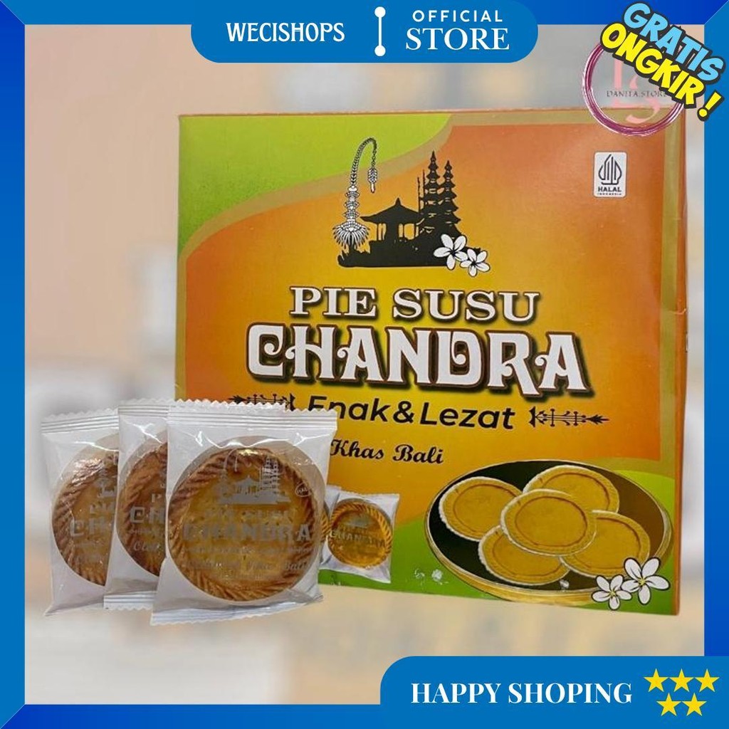 

[Bali] - Pie Susu Chandra Original Free Box D Best Seller