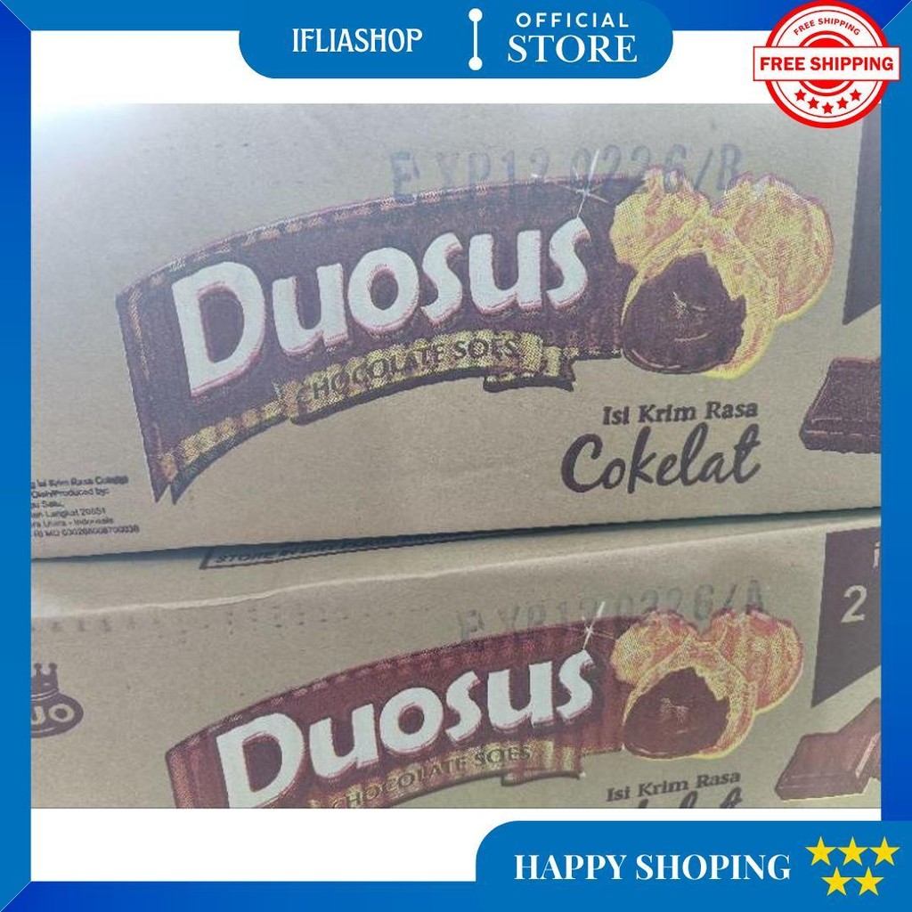 

Duosus Isi 2 Kg Soes Kering Isi Coklat / Snacks Cemilan Duo Sus Enak Terlaris D Best Seller