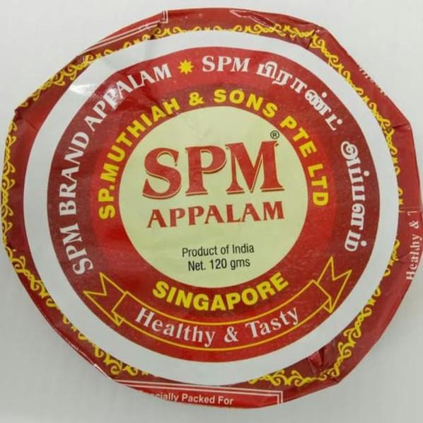 

=====] APPALAM (PAPADUM) SPM 120G / Kerupuk India