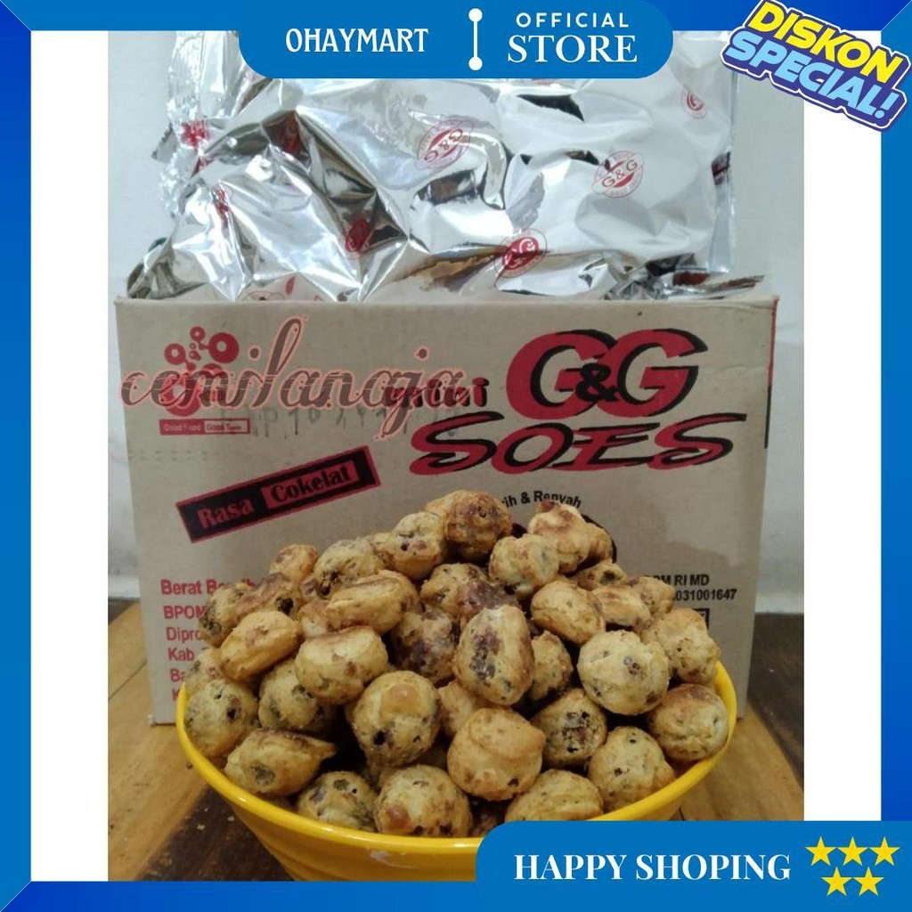 

Soes Kering Coklat Mini Gg Berat 2 Kg Sus Cokelat/ Soes Coklat Kering Murah D Promo Puncak