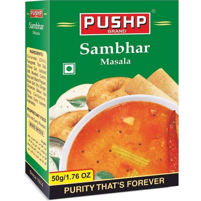 

.........] SAMBHAR MASALA PUSHP 50G / Bumbu India