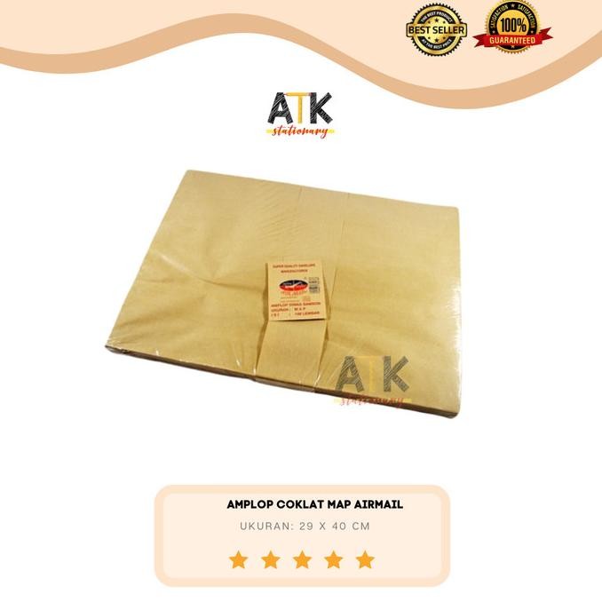 

Sale Amplop Coklat Map Airmail Atk