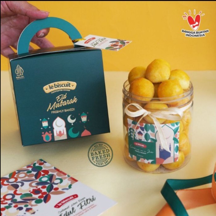 

New! le biscuit Parcel Hampers Lebaran Idul Fitri - Nastar Premium Lebaran