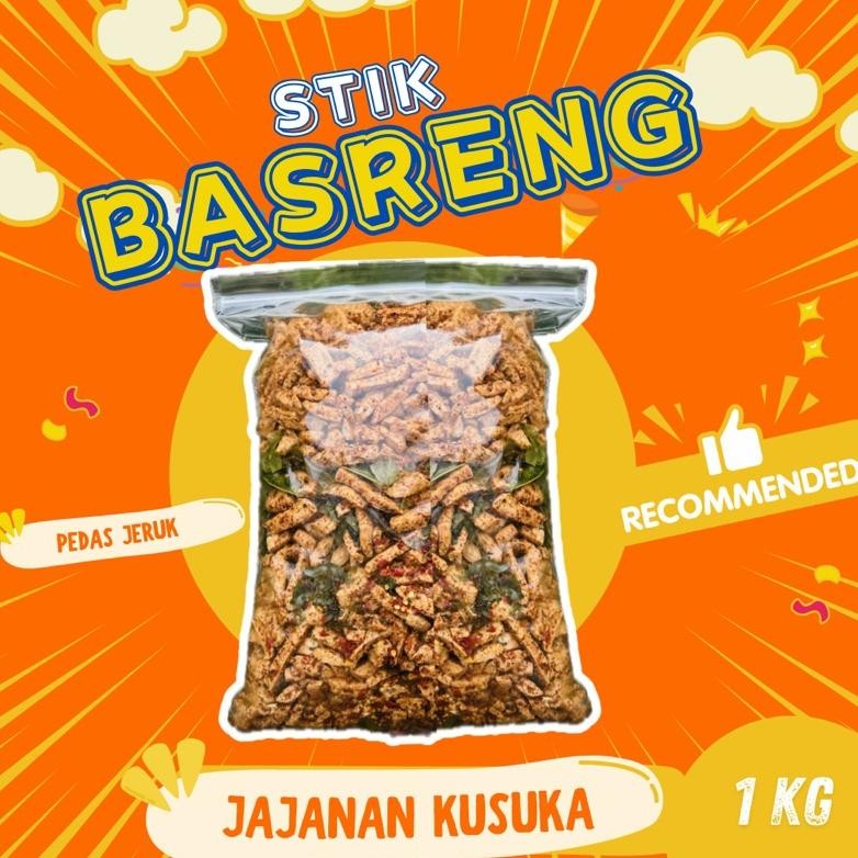 

Basreng pedas extra daun jeruk 1kg ready setiap hari / basreng viral tiktok / basreng sultan