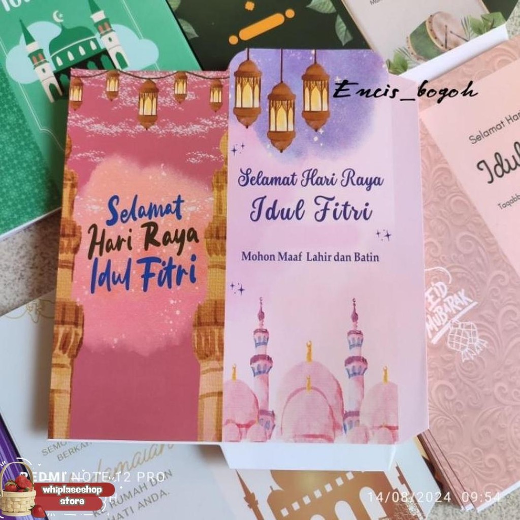 

[100 Lembaran] Amplop Lebaran Jumbo/Panjang Uk 7*18 Cod