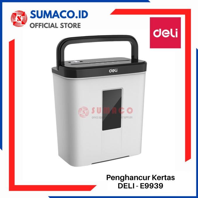 

TERBARU - Mesin Penghancur Kertas / Paper Shredder || Deli E9939 5 lembar 12 Ltr