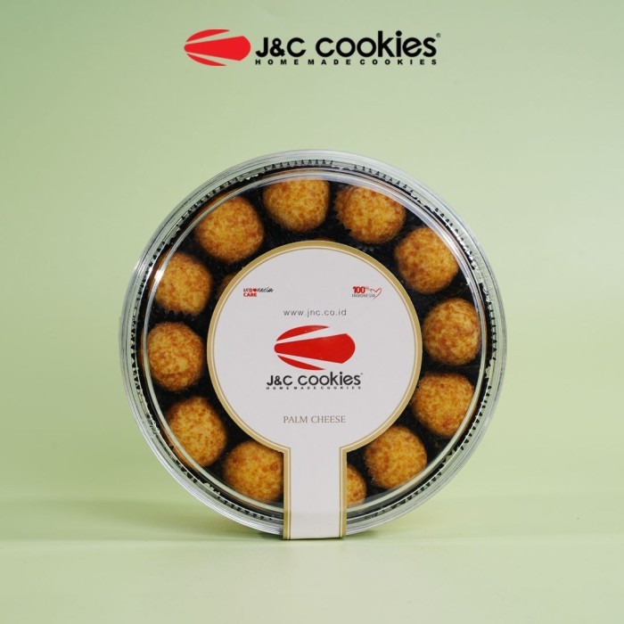 

New! Palm Cheese JnC Cookies Toples Reguler Kaca Jar Hampers Kue Kering Lebaran Idul Fitri 2025 Rekomendasi Cemilan Enak Lebaran