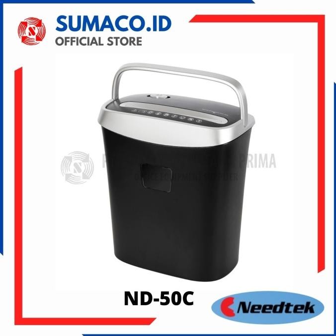 

BEBAS ONGKIR - Mesin Penghancur Kertas / Paper Shredder || NeedTek ND-50 CROSS CUT