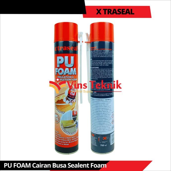 X TRASEAL xtraseal PU FOAM cairan busa sealent foam