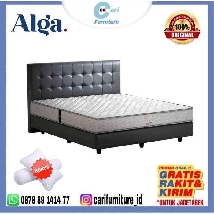 ALGA SPRINGBED SUPER QUALITY SQ - 160X200 (HANYA KASUR)