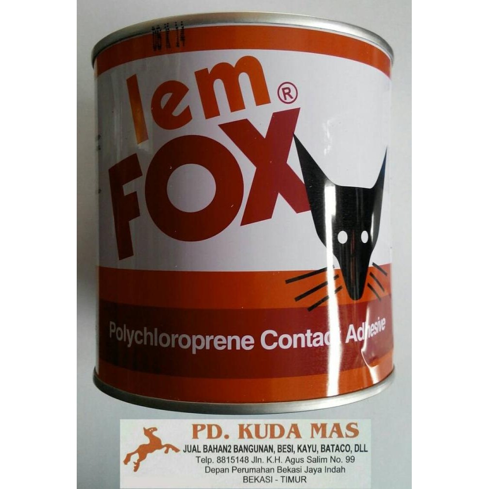 

Lem PCA Fox Kuning 600 gram