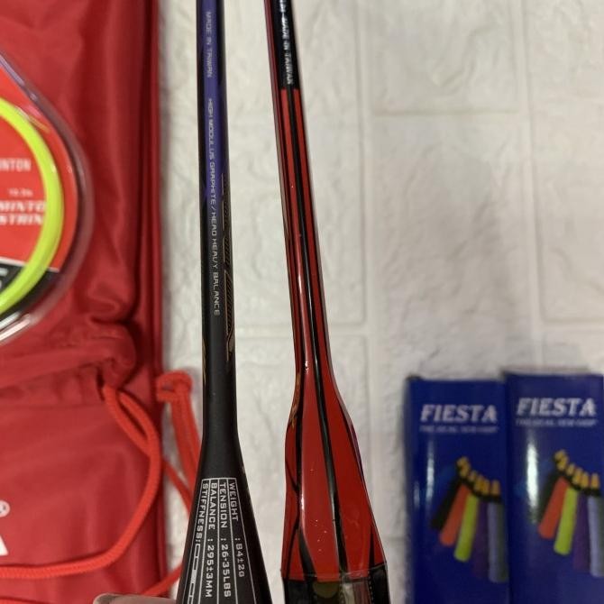 Raket Badminton NEW FIESTA FS VOLTRIC Z FORCE 111/Fiesta 222 35lbs ORI Terlaris