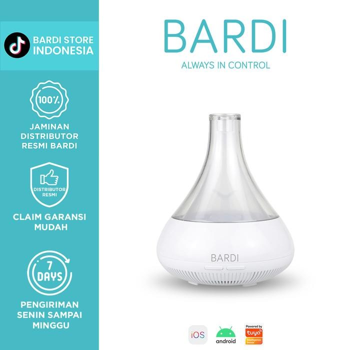 BARDI Smart Aroma Diffuser Bluetooth dengan lampu tidur rgbww Smart Humidifier