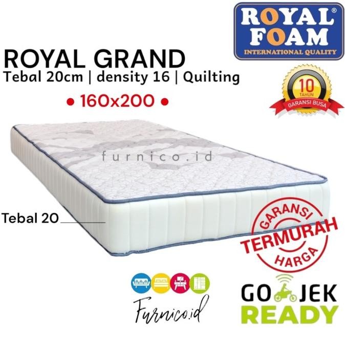 Kasur Busa ROYAL FOAM tampilan SPRINGBED 160x200