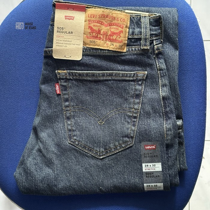 Celana Jeans 505 Original Reguler Fit Stretch 505-2409