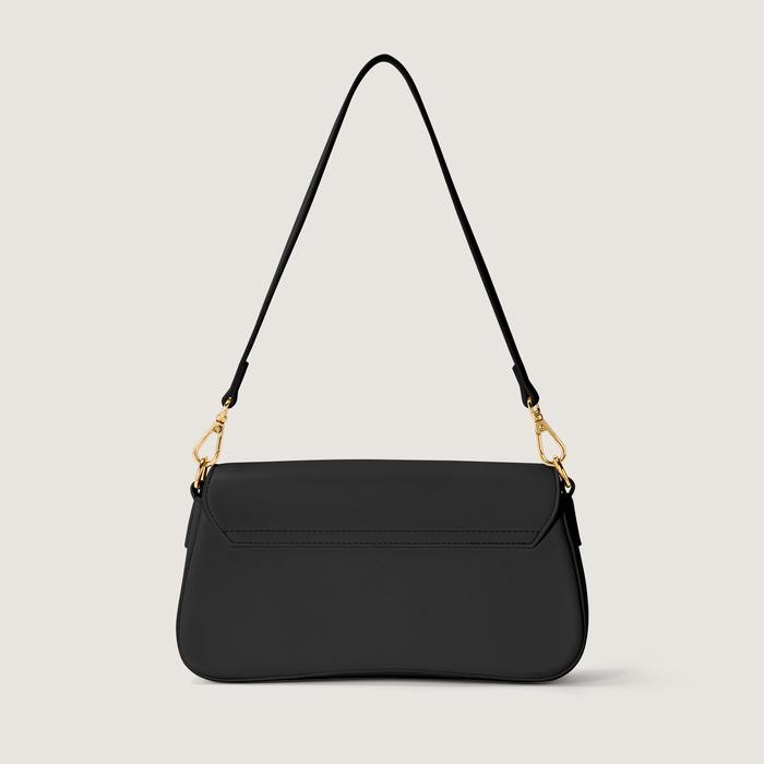 RAINSMORE Baguette Bag Tas Selempang Wanita Tas Sling Bag Wanita Tas PU Leather Shoulder Bag Wanita