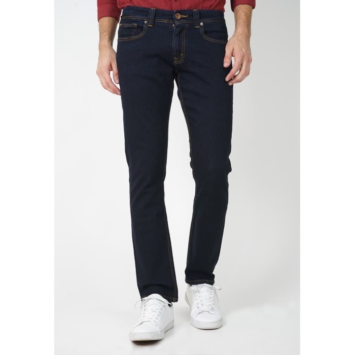 Celana jeans selvedge pria Lois jeans original 4
