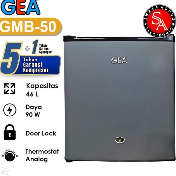 Kulkas Portable GEA Type:RS-06DR (Khusus Daerah Medan)