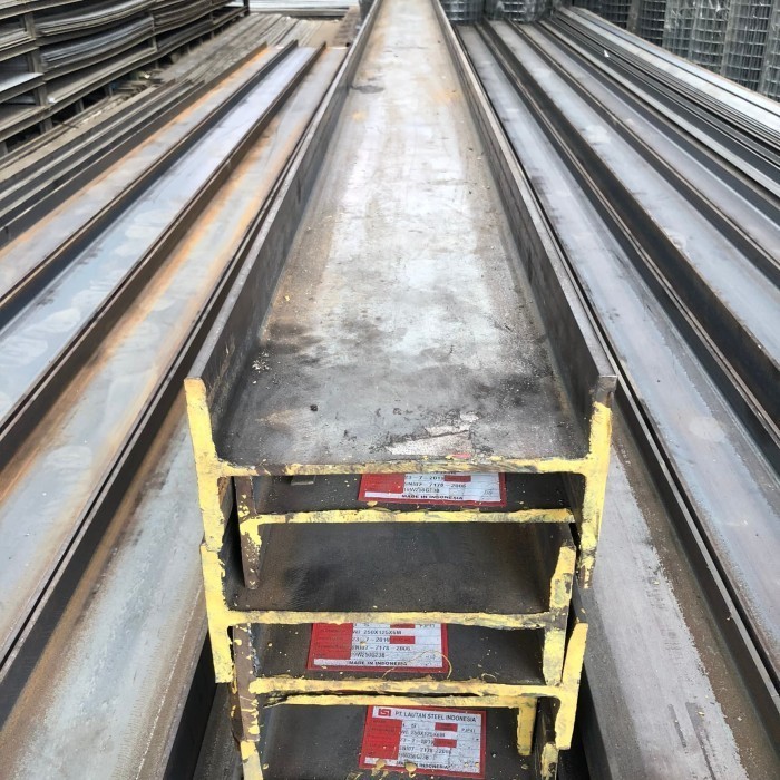 WF 198 x 6 Meter - Besi Baja IWF - Wide Flange Beams