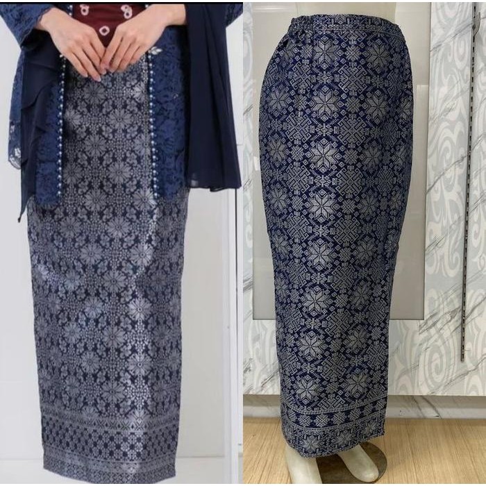 ROK SONGKET SPAN / ROK SONGKET KEBAYA / BAWAHAN KEBAYA WANITA / ROK BATIK SONGKET / ROK Kancing