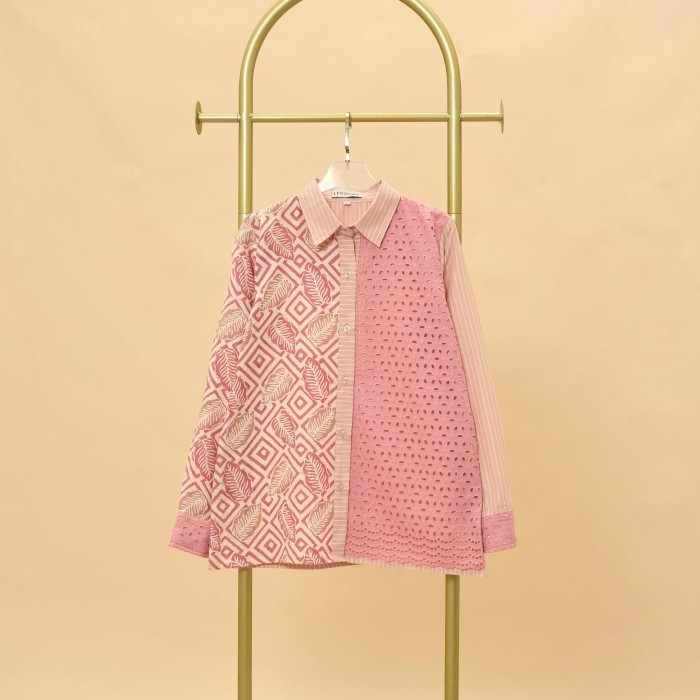 Batik Wanita SEKAR Dusty Pink