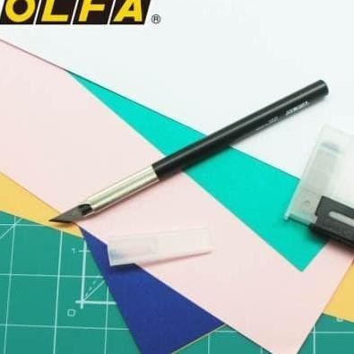 

Olfa Pisau Pen Grafik Seni Limited Art Knife Ltd-9 With 25 Blades Original Dan Terlaris