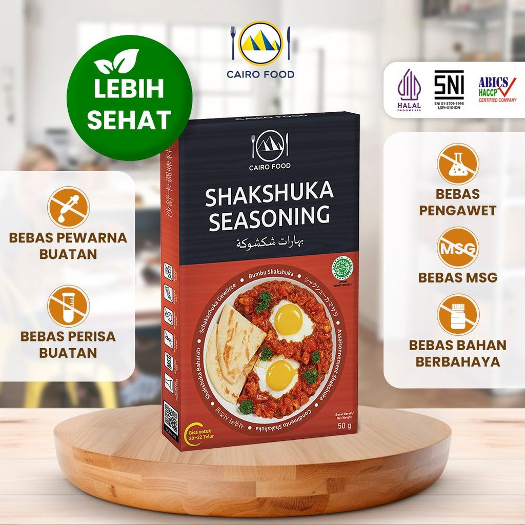 

Bumbu Shakshuka Spice Mix Sehat - Cairo Food