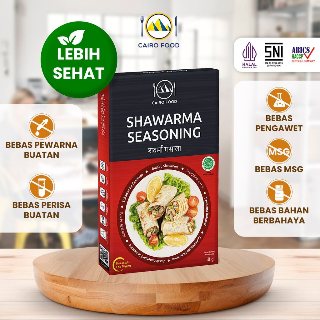 

Bumbu Shawarma Spice Mix Sehat - Cairo Food