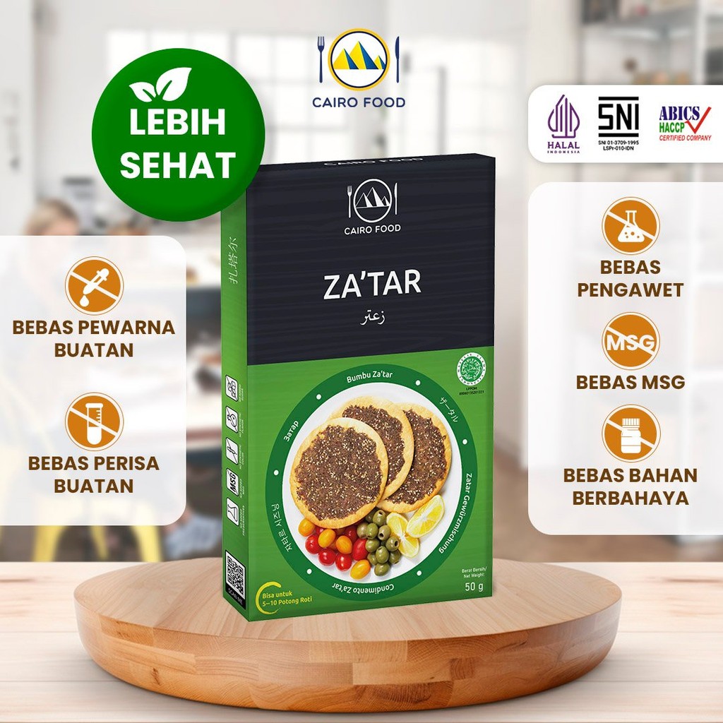 

Bumbu Zatar Spice Mix Sehat - Cairo Food