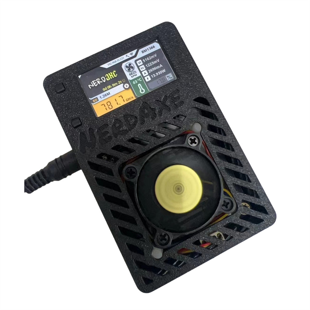 GC NerdAxe Miner Nerdminer 500Gh/S S19XP BM1366 ASIC Bitaxe Bitcoin Mini Miner Lottery Mining Miner 