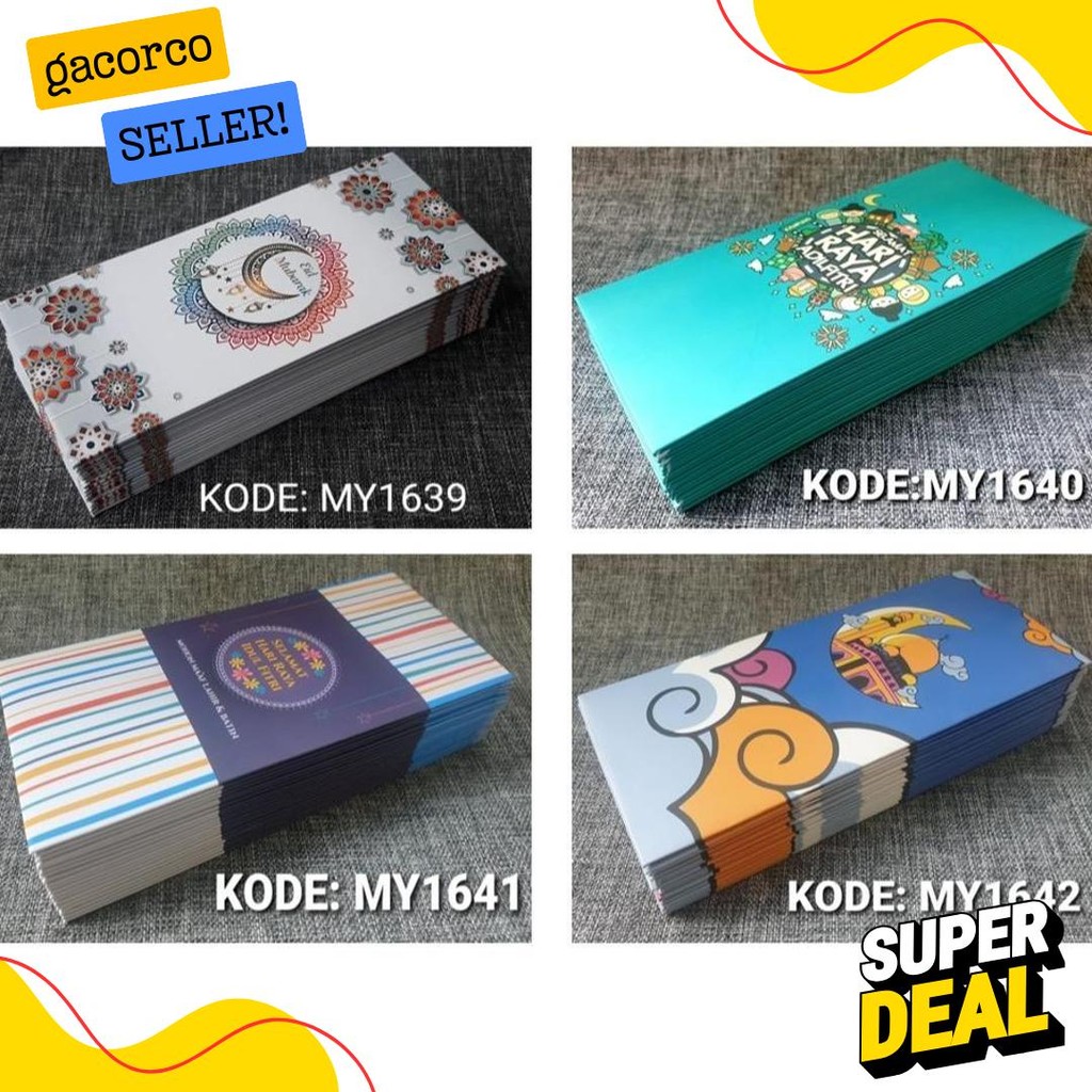 

Amplop Lebaran Exlcusive - Angpau Uang Kode My1640 Diskon Setengah Harga