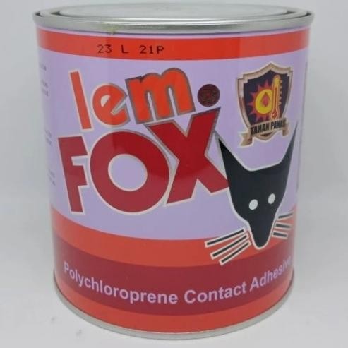 

lem kuning fox kg 600 gram/ lem fox kuning serbaguna 600 gr