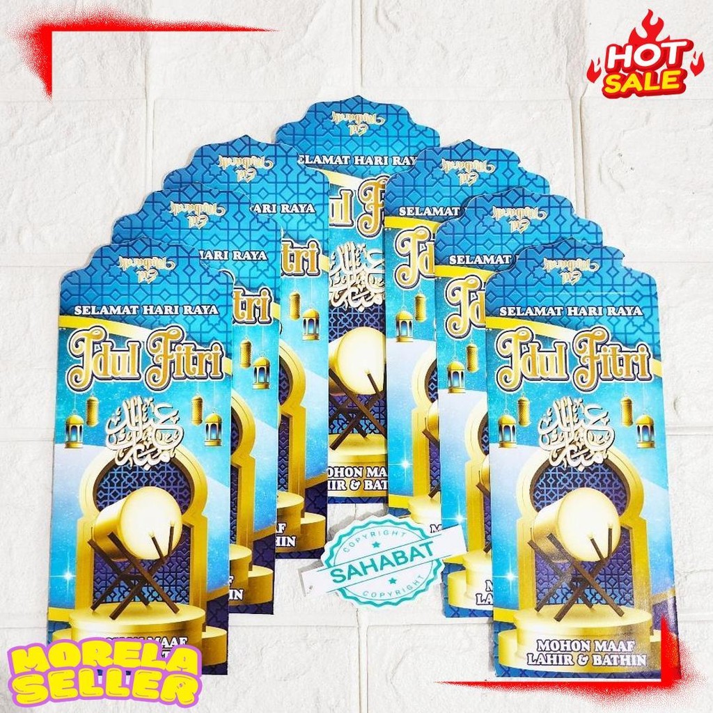

[ 100 Pcs ] Amplop/Angpau Lebaran Idul Fitri Motif Masjid/Uang Dan Atm Ukuran Panjang Isi 100 Pcs Flash Sale! Diskon Hingga 70%
